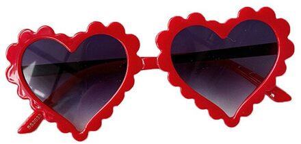 Kids Hoofddeksels Peuter Hartvormige Zonnebril Leuke Mode Uv-bescherming Zon Glas Voor Childrens Jongens Meisjes Strand