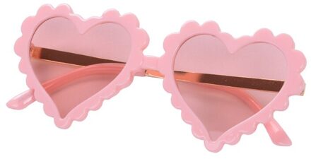 Kids Hoofddeksels Peuter Hartvormige Zonnebril Leuke Mode Uv-bescherming Zon Glas Voor Childrens Jongens Meisjes Strand