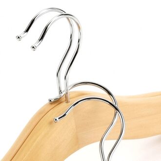 Kids Houten Closet Haak Tie Sjaal Organizer Broek Broek Rack Hanger