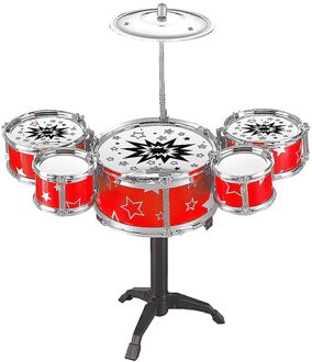 Kids Jazz Drum Set Musical Instrument Educatief Mini Band Spelen Speelgoed Met Stokken Игрушки Для Детей Percussie Voor Kids