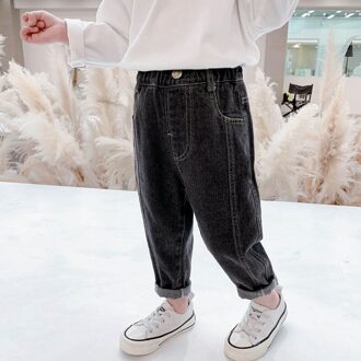 Kids Jeans Patchwork Peuter Jeans Effen Kleur Kids Jeans Meisjes Lente Herfst Meisjes Kleding 2T