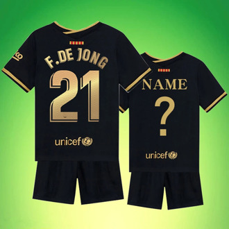 Kids Jersey 2020 2021 Boys Sportswear Anti-wrinkle Breathable Competition Clothes Kids Running T-shirt Printed Name Number