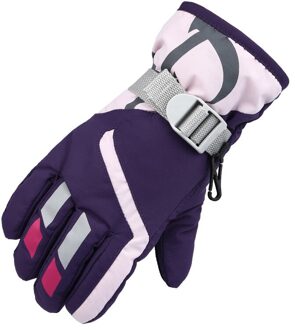 Kids Jongens Meisjes Winter Warmer Handschoenen Sneeuw Winddicht Warm Childern Wanten Buitensporten Skiën Mittens Handen Cover