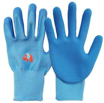 Kids Kinderen Beschermende Handschoenen Tuin Anti Bite Cut Verzamelen Schelpen Protector Blauw