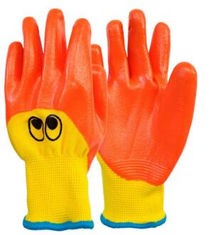 Kids Kinderen Beschermende Handschoenen Tuin Anti Bite Cut Verzamelen Schelpen Protector oranje