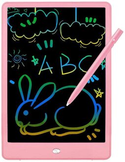 Kids 'Lcd Schrijven Tablet 10 Inch Vivid Kleurrijke Doodle Board Met Gladde Schrijven Stylus Uitwisbare Tekentafel Herbruikbare Roze