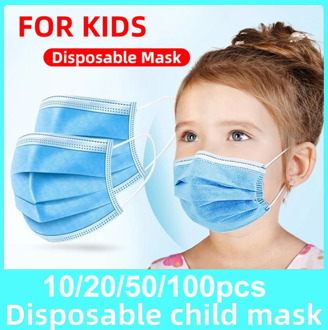 Kids Masks Profession Child Kid Boy Girl Medical Mask 3-Ply Anti-Infect Non-woven Disposable Breathable Face surgical Masks