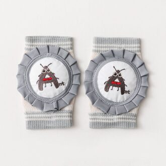 Kids Meisjes Jongens Kruipen Elleboog Cartoon Brief Baby Knee Pads Protector Veiligheid Mesh Kneepad Been Warmer 0-3y Gebreide Elastische Sokken 01