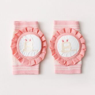 Kids Meisjes Jongens Kruipen Elleboog Cartoon Brief Baby Knee Pads Protector Veiligheid Mesh Kneepad Been Warmer 0-3y Gebreide Elastische Sokken 02