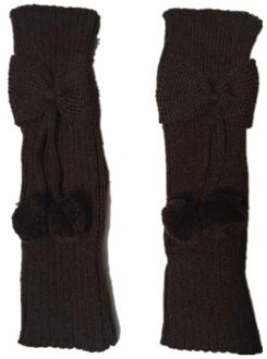 Kids Meisjes Strik Pompom Knit Beenwarmers Boot Sokken Manchetten Toppers Kerstcadeaus Botas Feminina Носки Женские Набор koffie