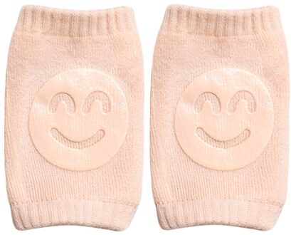 Kids Non Slip Kruipen Elleboog Zuigelingen Peuters Baby Accessoires Glimlach Knee Pads Protector Veiligheid Kneepad Been Warmer Meisjes Jongens champagne