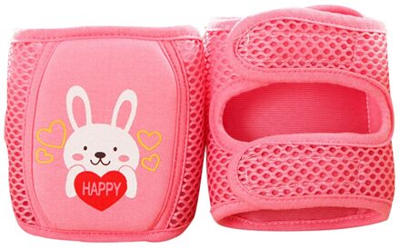 Kids Non Slip Kruipen Elleboog Zuigelingen Peuters Knee Pads Protector Veiligheid Mesh Kneepad Been Warmer Kinderen Kussen Legging roze