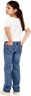 KIDS ONLY meisjes broek Bleached denim - 140