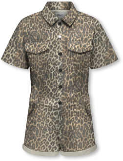 KIDS ONLY meisjes jumpsuit Bruin - 158