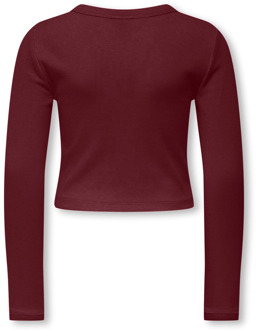 KIDS ONLY meisjes longsleeve Paars - 122-128