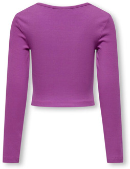 KIDS ONLY meisjes longsleeve Paars - 146-152