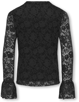 KIDS ONLY meisjes longsleeve Zwart - 122-128