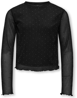 KIDS ONLY meisjes longsleeve Zwart - 122-128