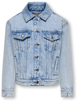 KIDS ONLY meisjes spijkerjas Bleached denim - 146
