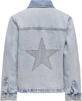 KIDS ONLY meisjes spijkerjas Bleached denim - 158
