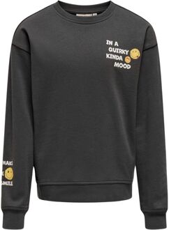 KIDS ONLY meisjes sweater Donker grijs - 122-128