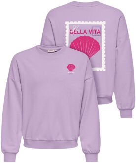 KIDS ONLY meisjes sweater Paars - 158-164