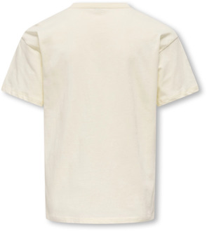 KIDS ONLY meisjes t-shirt Beige - 134-140