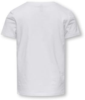 KIDS ONLY meisjes t-shirt Ecru - 122-128