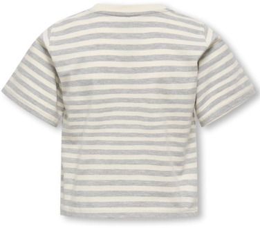 KIDS ONLY meisjes t-shirt Grijs melee - 122-128
