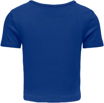 KIDS ONLY meisjes t-shirt Kobalt - 122-128