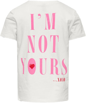 KIDS ONLY meisjes t-shirt Natural - 110-116