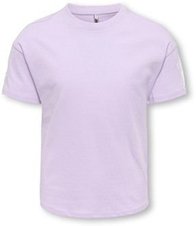 KIDS ONLY meisjes t-shirt Paars - 110-116