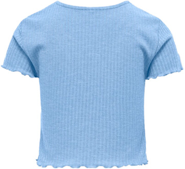 KIDS ONLY meisjes t-shirt Pastel blue - 110-116