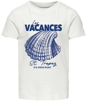 KIDS ONLY meisjes t-shirt Wit - 134-140
