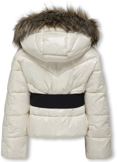 KIDS ONLY meisjes winterjas Ecru - 152