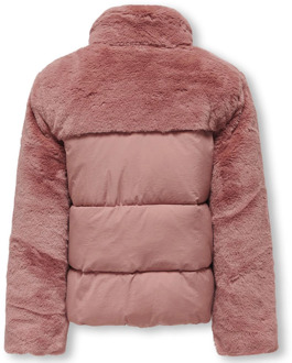 KIDS ONLY Only Wanja Fur Puffer Winterjas Meisjes - 140