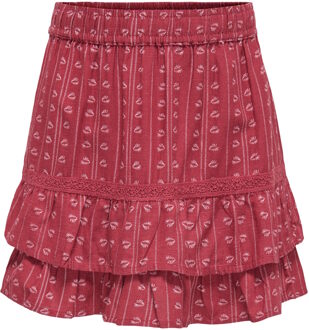 KIDS ONLY Rok alleen voor kinderen Rood - 6-7J / 116-122cm