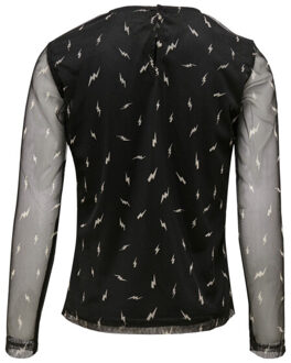 KIDS ONLY Top kids only Zwart dessin maat 116