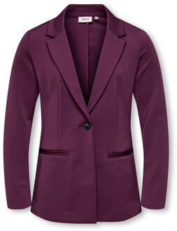 KIDS ONLY winter blazer meisjes - paars - KogWarm - regular fit - maat 122