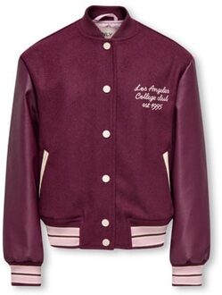 KIDS ONLY winter bomberjack meisjes - paars - KogWestcoat - maat 116