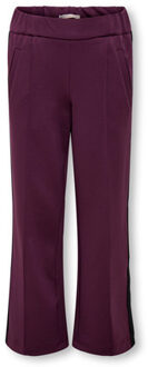 KIDS ONLY winter broek meisjes - paars - KogWarm - wide leg fit - maat 116