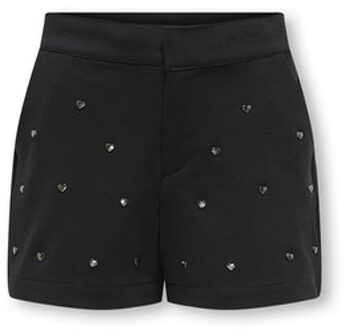 KIDS ONLY winter shorts meisjes - zwart - KogPeach - straight fit - maat 146