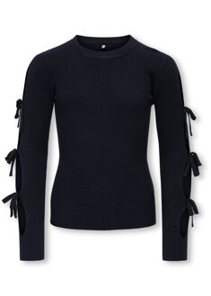 KIDS ONLY winter sweater meisjes - blauw - KogNatascha - gebreid - maat 110/116