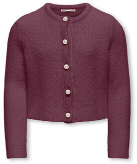 KIDS ONLY winter vest meisjes - paars - KogPiumo - regular fit - maat 122/128