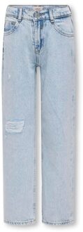 KIDS ONLY zomer jeans broek meisjes - licht blauw denim - Kogdad - Maat 122