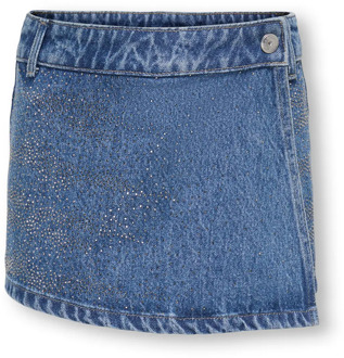 KIDS ONLY zomer skort meisjes - licht blauw denim - Kogstella - Maat 164