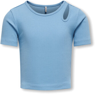 KIDS ONLY zomer top meisjes - blauw - KogNessa - Maat 110/116