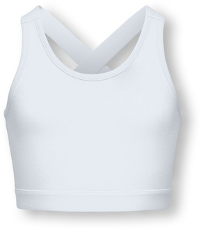 KIDS ONLY zomer top meisjes - glitter - wit - Kogmai - Maat 158/164