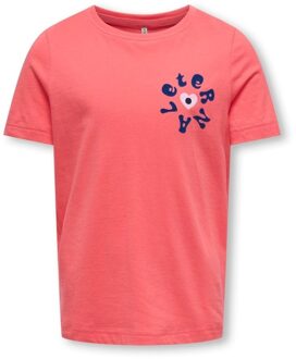 KIDS ONLY zomer top meisjes - koraal - Koghappy - Maat 110/116