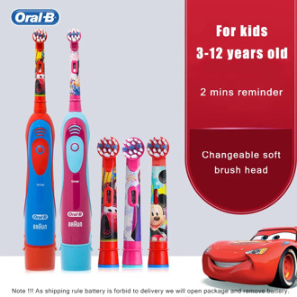 Kids Oral B Electric Toothbrush Rechargeable Tooth Brushes Oral Hygiene Deep Clean Waterproof Battery Powered Toothbrushes